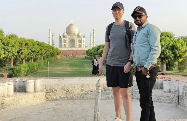 Sunset Taj Mahal view point Tour from Mehtabh Garden 