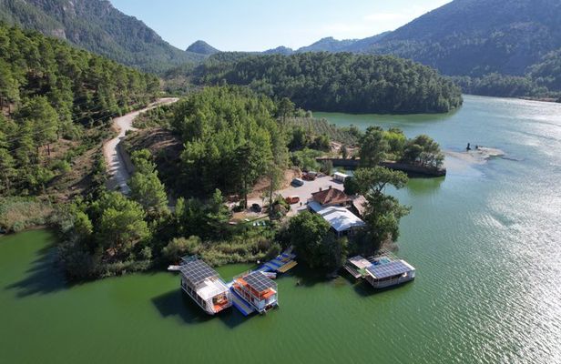 Karacaören Lake Eco Boat Tour with Monster Buggy, Fishing & Lunch