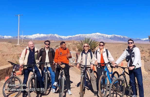 Day in the palm grove of Skoura Guided Mountain Bike Tour Quad Ride