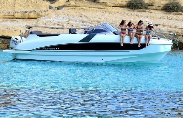 Valencia Private Motorboat Rental with drinks