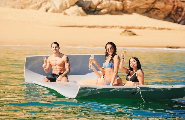 Private Cabo Catamaran:Snorkel LoversBeach,Toys, El Arco 20Guests