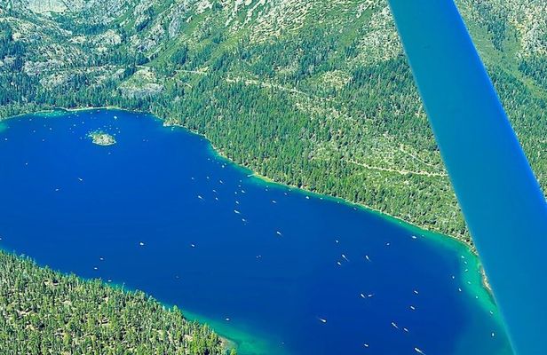 Emerald Bay Scenic Air Tour over Lake Tahoe with Envi Adventures