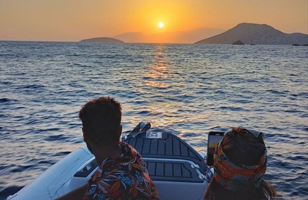Symi Sunset and Evening Boat Experience