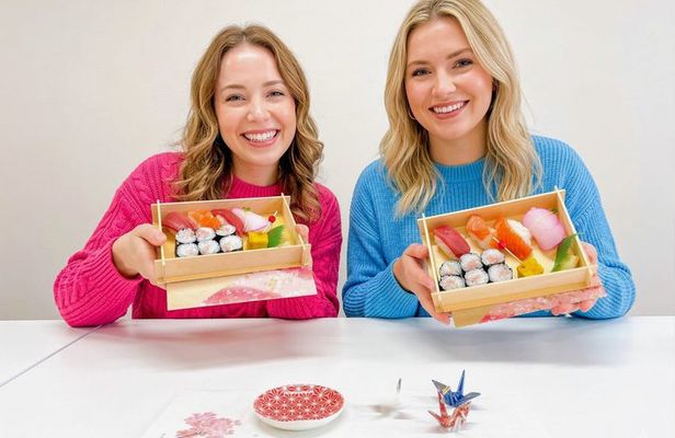 Sushi & Bento Box Making at Tsukiji Fish Market (70-Min)