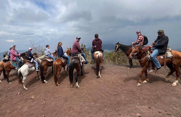 Experience Pacaya Volcano Trek by Horseback Riding