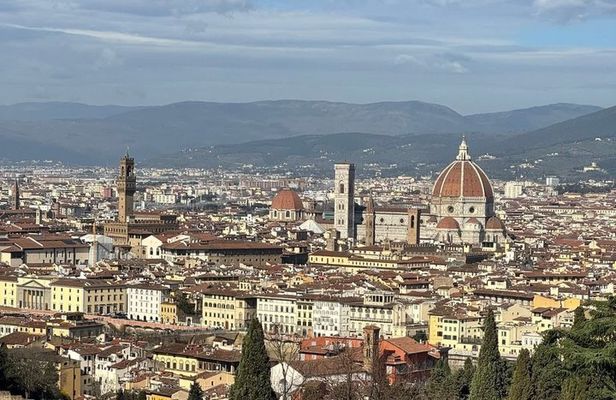 Golf Cart Tour Panoramic Michelangelo in the Florence Hills