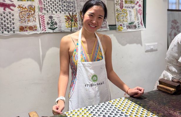 Block Printing Workshop at Studio Berõ
