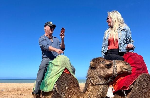 Tangier sightseeing tour, cap spartel , camel ride & caves