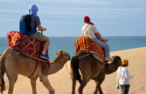 Camel Ride & Canyon Visit at Timlalin Dunes with Hotel Pickup