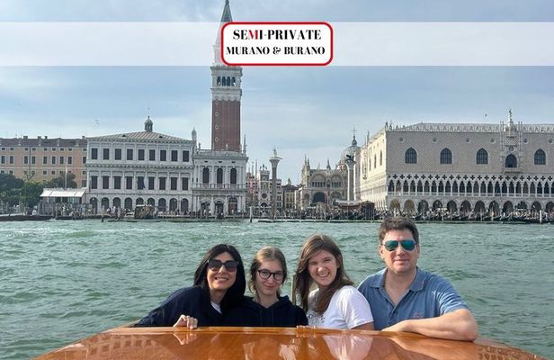 Semi-Private Murano & Burano Luxury Expierence