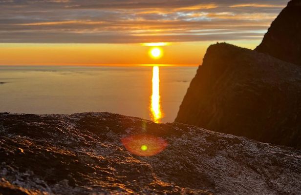 Midnight Sun Hike and Scenic Fjord Tour from Tromsø