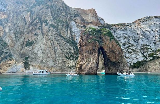 Ponza Island Day Trip from Rome with Boat Tour Swimming and Lunch