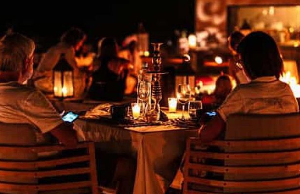 Agafay Desert Dinner with Camel Ride from Marrakech Sunset Tour