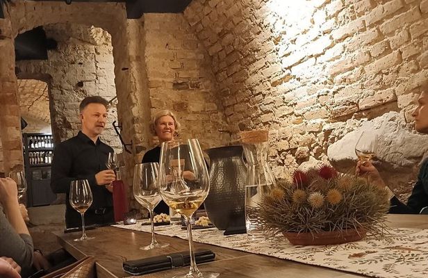 Local Wine and Mead Tastings in Vilnius Old Town Cellars