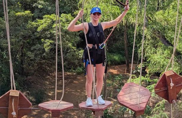 High Ropes Adventure Course at Coral Crater