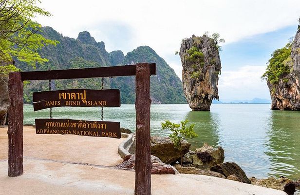 James Bond Island from Krabi by Long Tail Boat