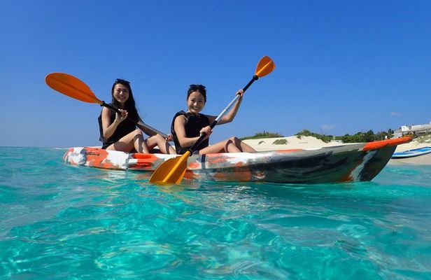 Okinawa Miyako Half Day SUP or Canoe at Scenic Blue Beach