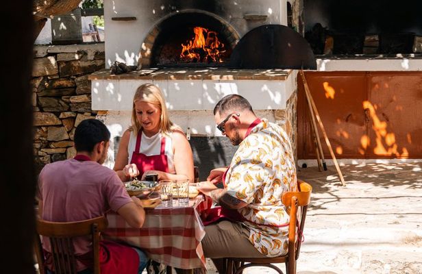 Naxos Traditional Cooking and Cheese Making Class at Dairy Farm