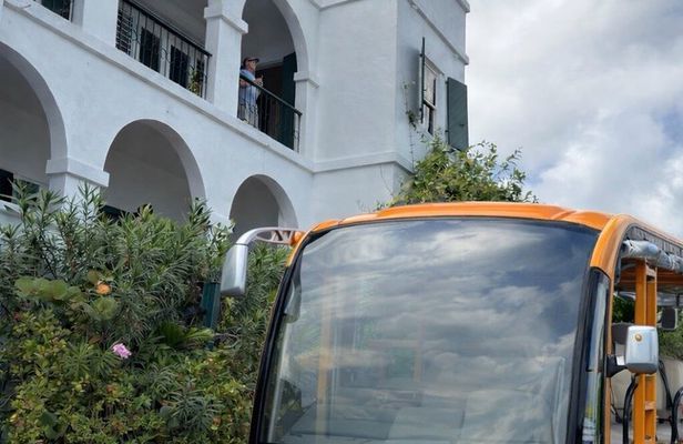 Tortola Road Town Culture Tour with Electric Trolley