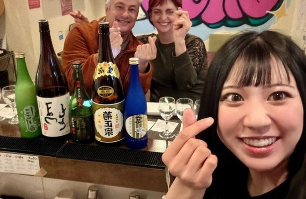 Kyoto Sake tasting & Food pairing experience with Local expert