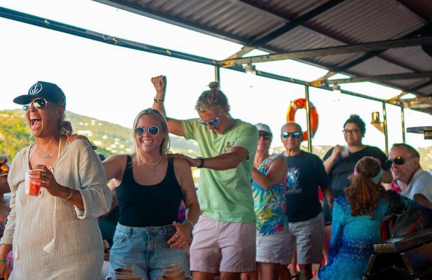 Coastal Adventure: Island Party Cruise of St. Thomas