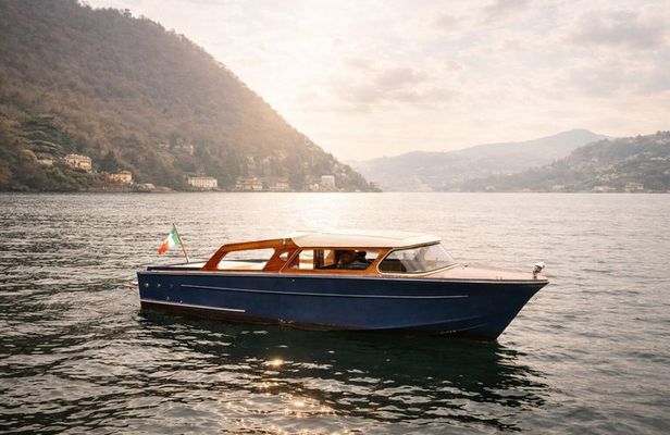 Shared Cruise on Classic Wooden Boat on Lake Como