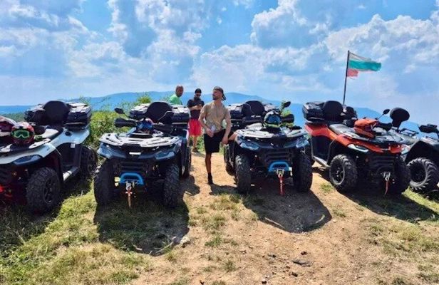 ATV Off Road Tour Near Sofia Guided Quad Bike Experience