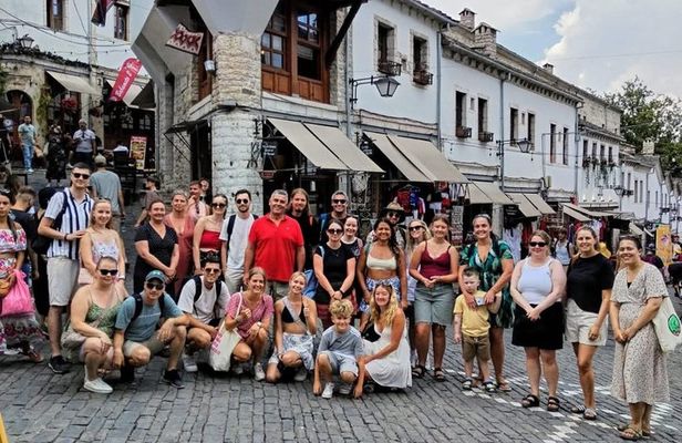 Saranda:Lekursi Castle, Blue Eye, Gjirokaster & More Tour