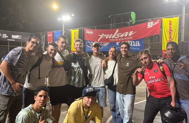 Watch Real Life FIFA Street with Giant Empanadas
