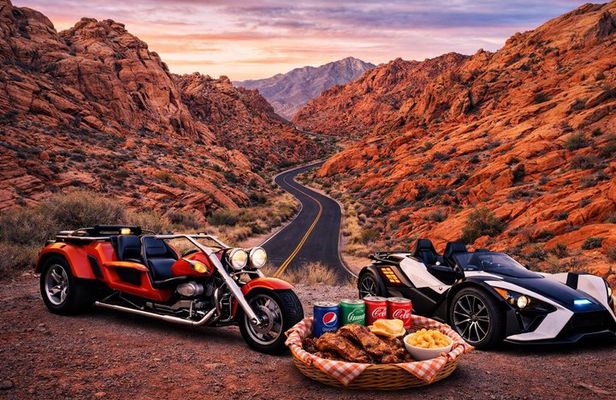 Red Rock Canyon Guided Automatic Slingshot or Trike Express Tour