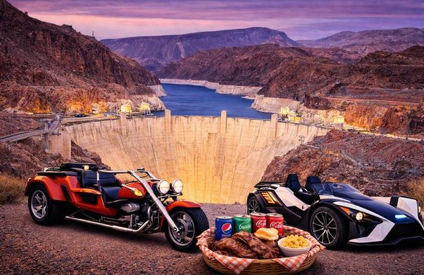 Hoover Dam Slingshot or Trike Tour with BBQ & Pawn Stars Shop
