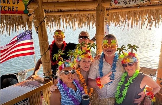 Bonita Springs Tiki boat Cruise River, Bay and Wildlife Tour 2HR