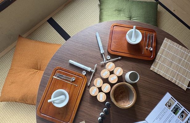 Kyoto Incense Making Experience in a Traditional Machiya