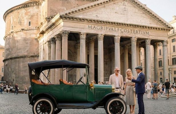 Private Rome Tour in an Electric Vintage American Ford Model T