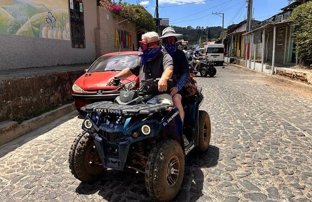 Tamanique Waterfalls ATV Adventure Pickup from Surf City