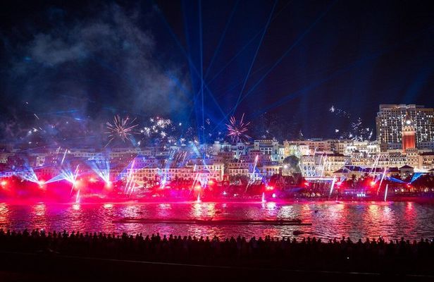 Phu Quoc Night Tour Kiss Bridge Symphony Of The Sea Show and BBQ
