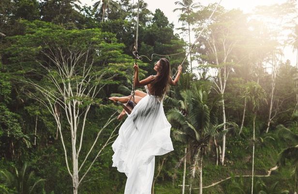 Ubud Highlights Private Tour All Inclusive with Jungle Swing