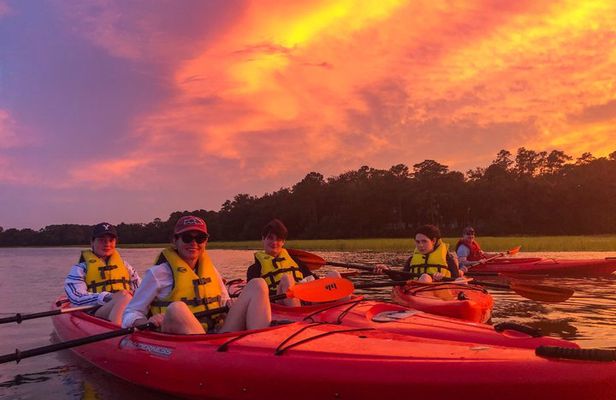 Guided Sunset Kayak Nature Adventure