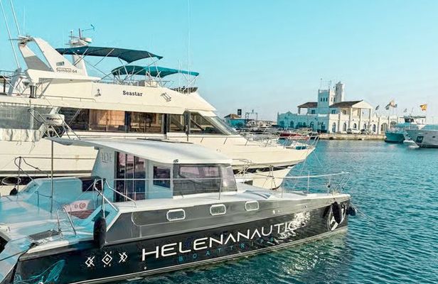 Benalmadena Catamaran : Dolphins, Tapas and Sea Baths 2hrs. 30min.