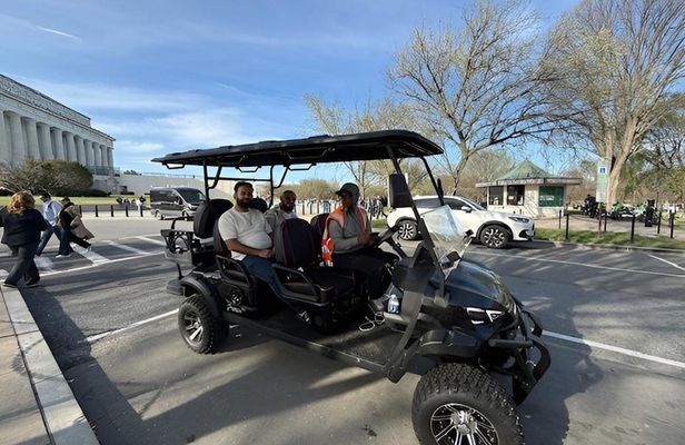 Washington DC Golf Cart Tour – Monuments (2 Hours)