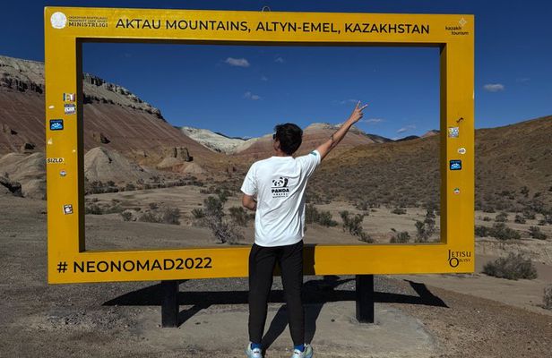 Altyn Emel Adventure in Aktau mountains Katutau and Singing Dune