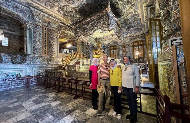 From Hue: Imperial City, Thien Mu Pagoda & Royal Tombs Tour