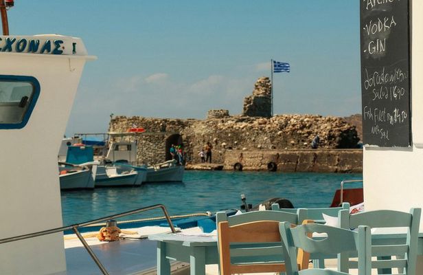 Paros Highlights Tour Paroikia Kolymbithres Lefkes in 4 Hours