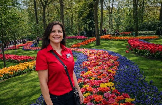 From Amsterdam: Keukenhof Ticket, Transfer & Guide