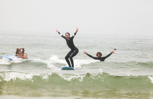 Surf Lessons at Anza Beach near Agadir