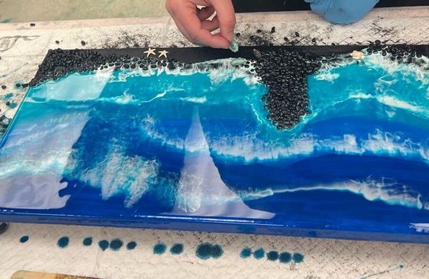 Resin Beach Scene Experience