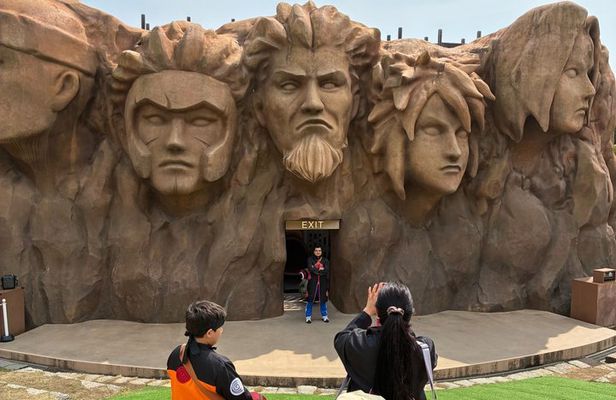 Nijigen no Mori: Naruto Theme Park (with return transfers) Fire shadow training journey