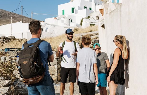 Half Day Island Tour of Amorgos with Monastery Visit and Swim