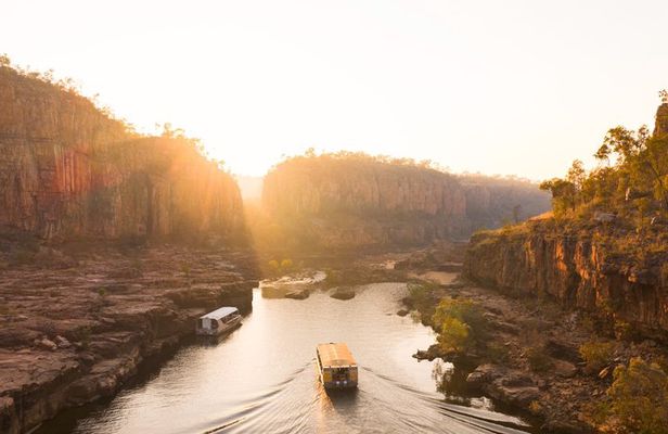 Nitmiluk (Katherine) Gorge 3.5-Hour Sunset Dinner Boat Tour