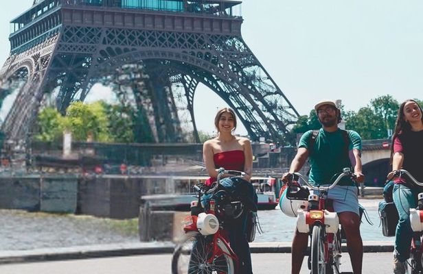Paris in Vintage Solex - Latin Quarter, St-Germain & Eiffel Tower